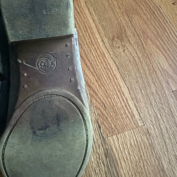 Lucky Brand Women's Size 8 Bustina Beige Suede Ankle Boots - Picture 4 of 4